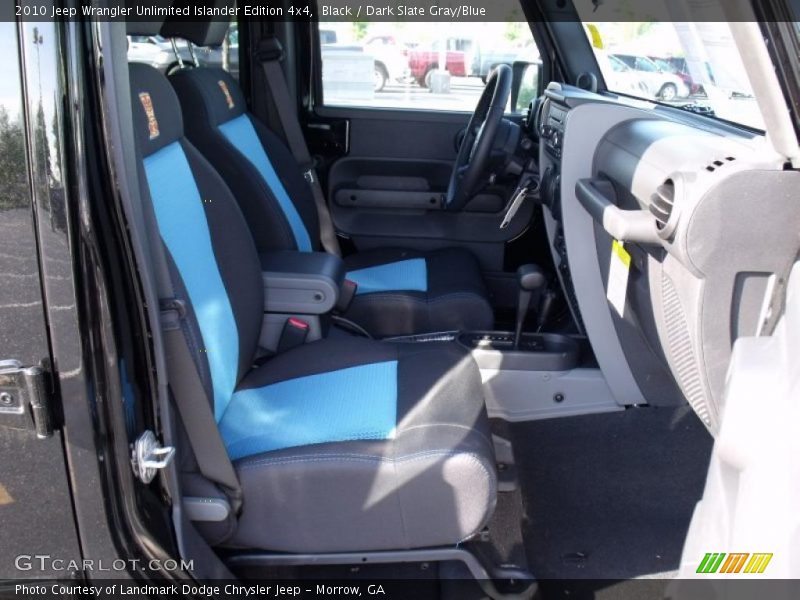 Black / Dark Slate Gray/Blue 2010 Jeep Wrangler Unlimited Islander Edition 4x4