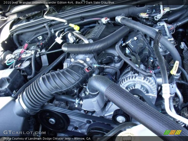 Black / Dark Slate Gray/Blue 2010 Jeep Wrangler Unlimited Islander Edition 4x4