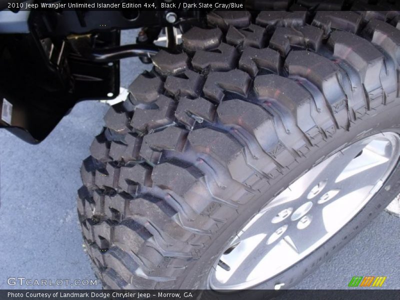 Black / Dark Slate Gray/Blue 2010 Jeep Wrangler Unlimited Islander Edition 4x4