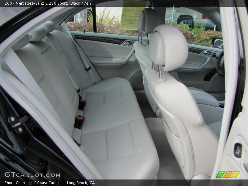 Black / Ash 2007 Mercedes-Benz C 230 Sport