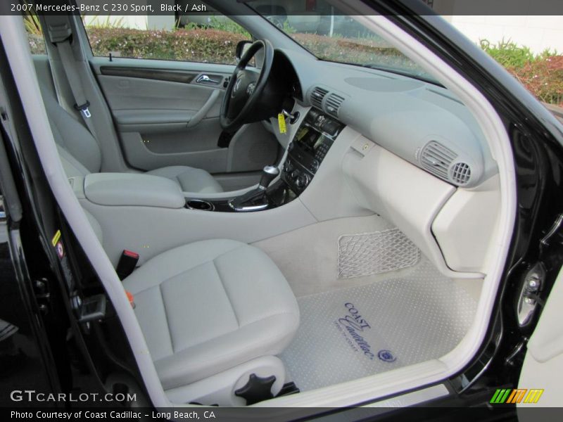 Black / Ash 2007 Mercedes-Benz C 230 Sport
