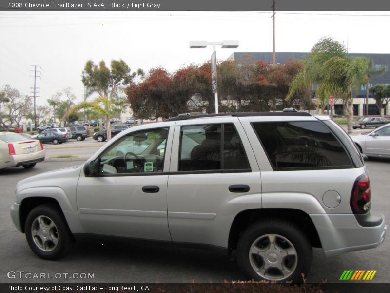 Black / Light Gray 2008 Chevrolet TrailBlazer LS 4x4