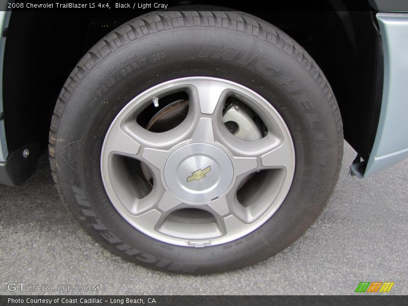 Black / Light Gray 2008 Chevrolet TrailBlazer LS 4x4