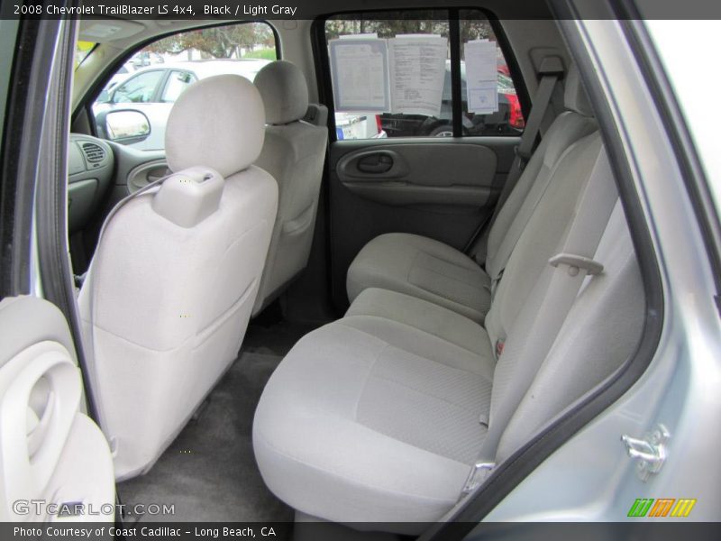 Black / Light Gray 2008 Chevrolet TrailBlazer LS 4x4
