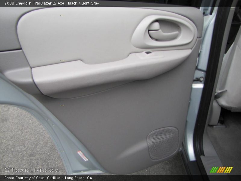 Black / Light Gray 2008 Chevrolet TrailBlazer LS 4x4