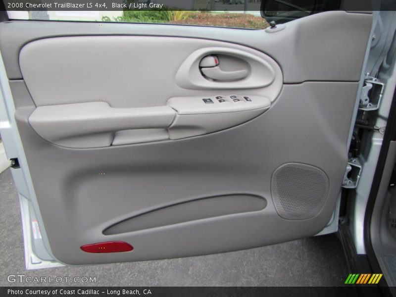 Black / Light Gray 2008 Chevrolet TrailBlazer LS 4x4