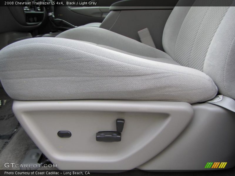 Black / Light Gray 2008 Chevrolet TrailBlazer LS 4x4