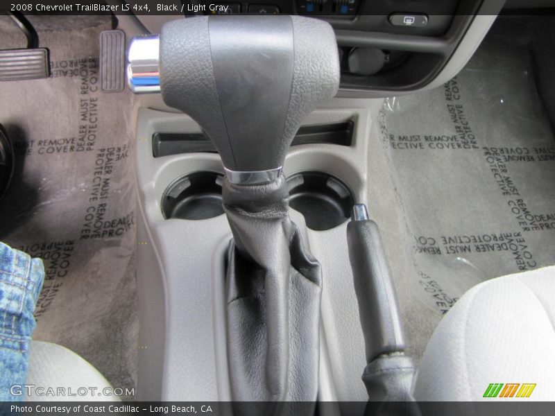 Black / Light Gray 2008 Chevrolet TrailBlazer LS 4x4