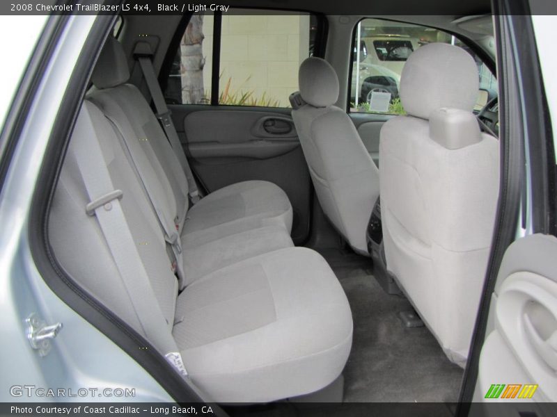 Black / Light Gray 2008 Chevrolet TrailBlazer LS 4x4