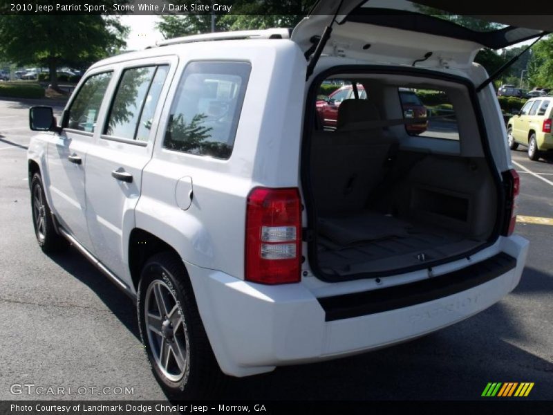 Stone White / Dark Slate Gray 2010 Jeep Patriot Sport