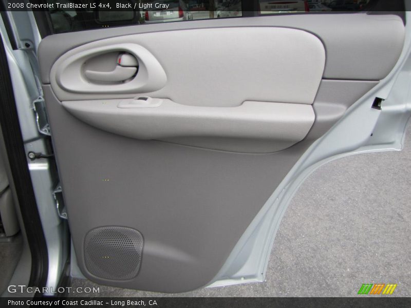Black / Light Gray 2008 Chevrolet TrailBlazer LS 4x4