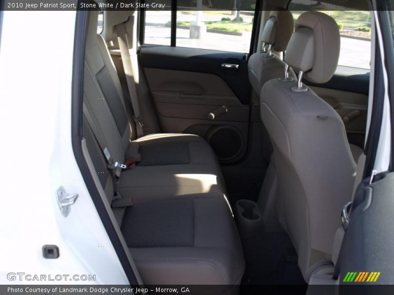 Stone White / Dark Slate Gray 2010 Jeep Patriot Sport