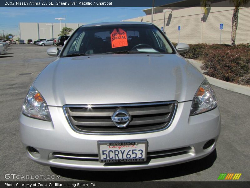 Sheer Silver Metallic / Charcoal 2003 Nissan Altima 2.5 SL