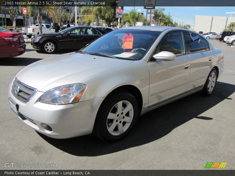 Sheer Silver Metallic / Charcoal 2003 Nissan Altima 2.5 SL