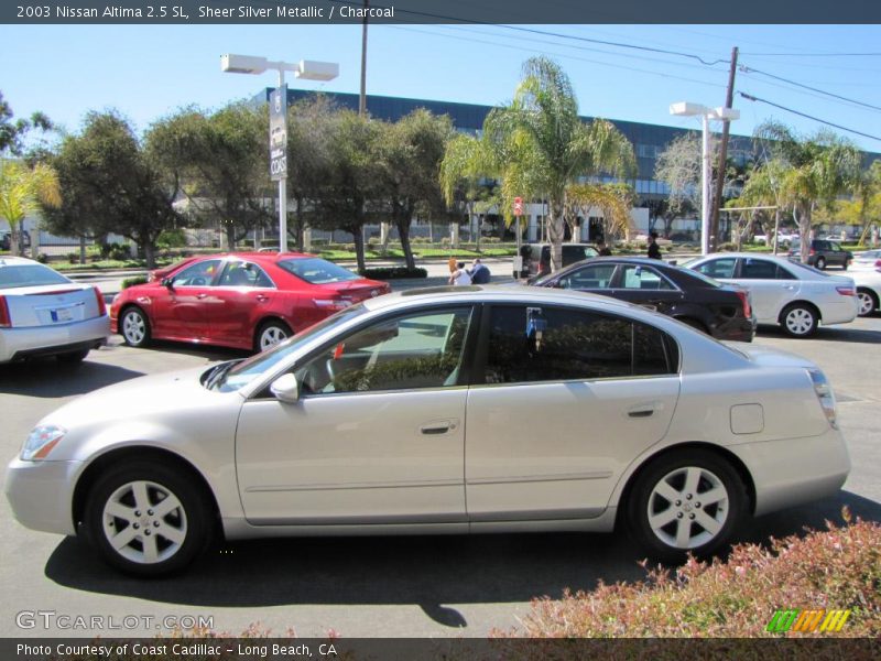 Sheer Silver Metallic / Charcoal 2003 Nissan Altima 2.5 SL