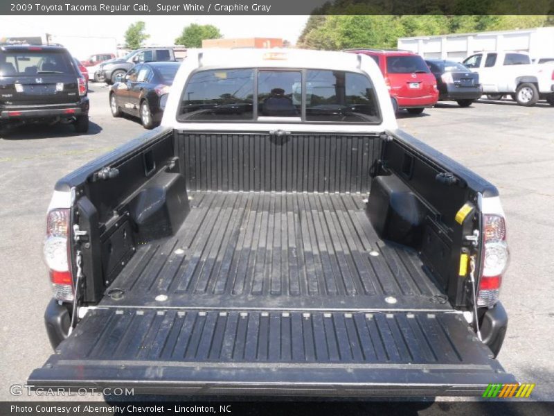 Super White / Graphite Gray 2009 Toyota Tacoma Regular Cab