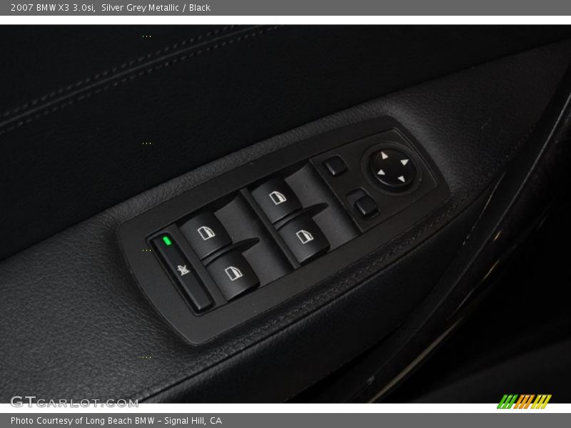 Silver Grey Metallic / Black 2007 BMW X3 3.0si