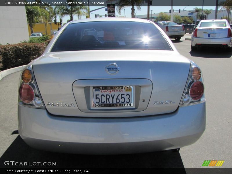 Sheer Silver Metallic / Charcoal 2003 Nissan Altima 2.5 SL