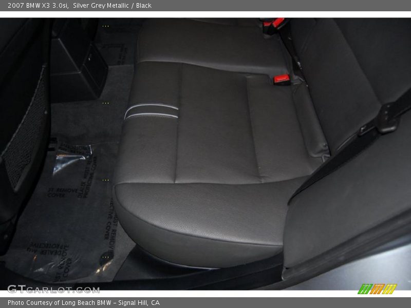 Silver Grey Metallic / Black 2007 BMW X3 3.0si