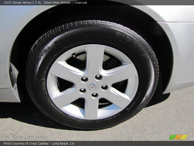 Sheer Silver Metallic / Charcoal 2003 Nissan Altima 2.5 SL