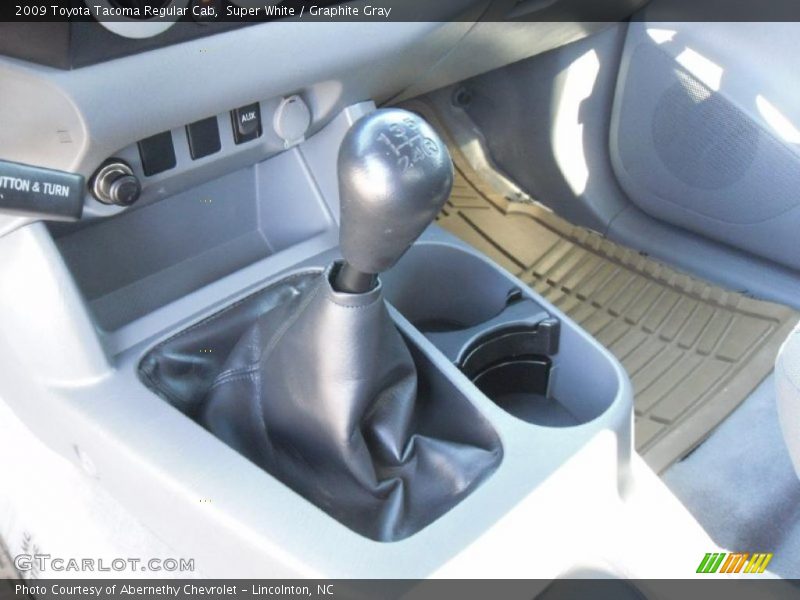 Super White / Graphite Gray 2009 Toyota Tacoma Regular Cab
