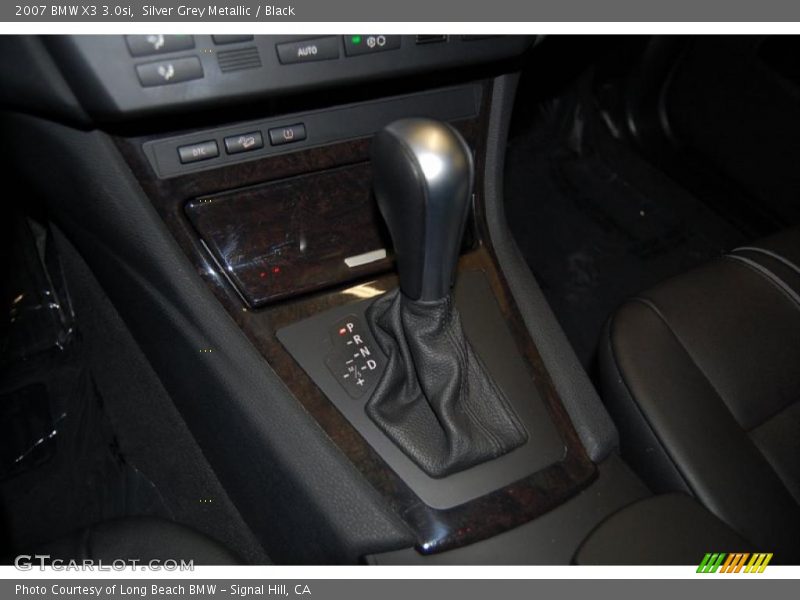 Silver Grey Metallic / Black 2007 BMW X3 3.0si