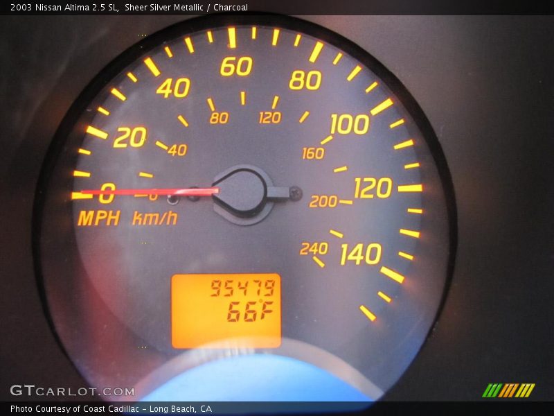 Sheer Silver Metallic / Charcoal 2003 Nissan Altima 2.5 SL