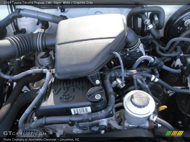 Super White / Graphite Gray 2009 Toyota Tacoma Regular Cab