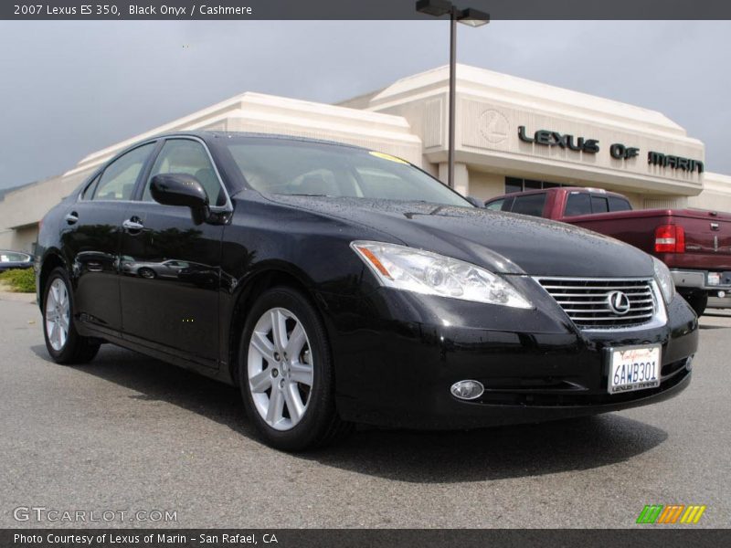 Black Onyx / Cashmere 2007 Lexus ES 350