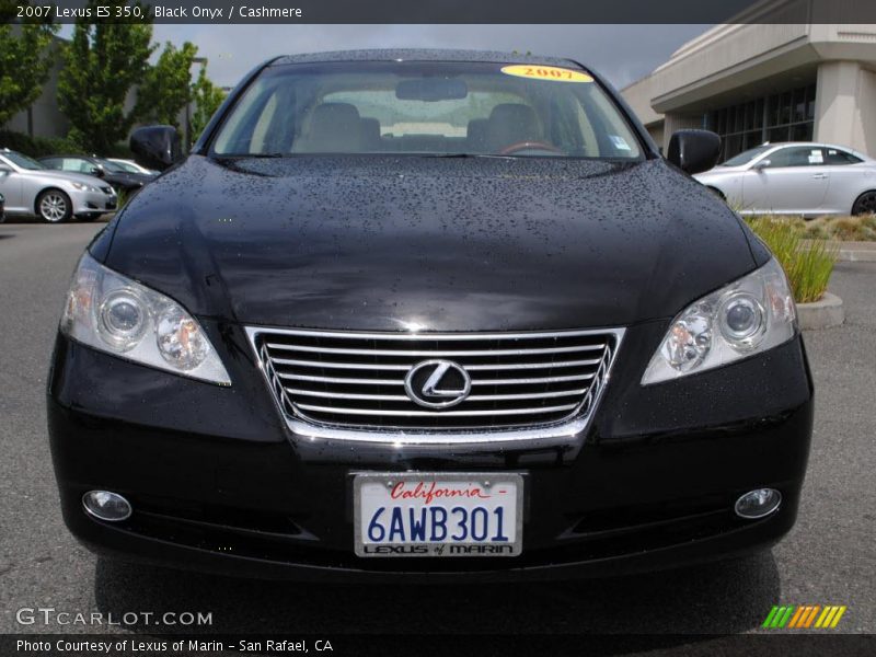 Black Onyx / Cashmere 2007 Lexus ES 350