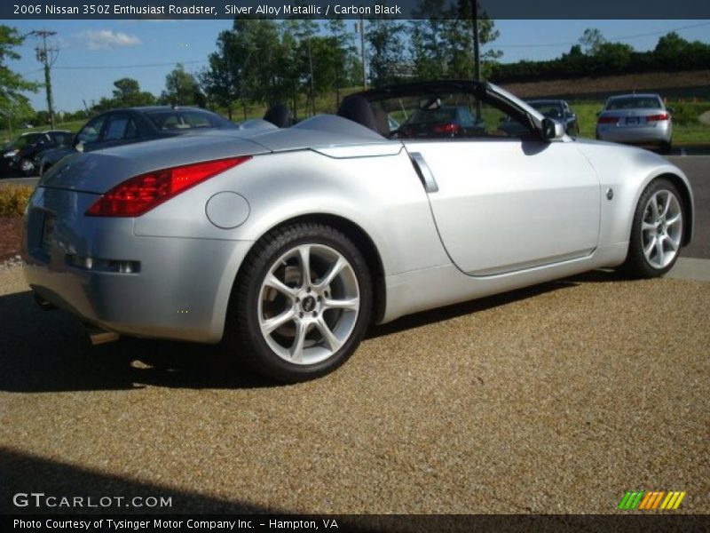 Custom Wheels of 2006 350Z Enthusiast Roadster