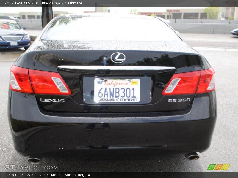 Black Onyx / Cashmere 2007 Lexus ES 350