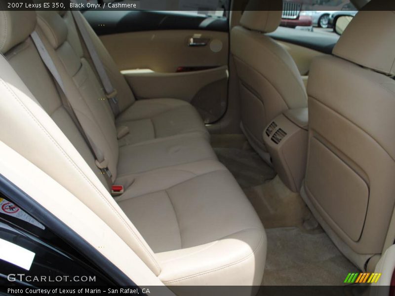 Black Onyx / Cashmere 2007 Lexus ES 350