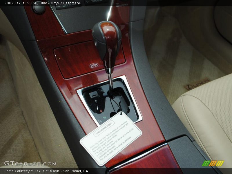 Black Onyx / Cashmere 2007 Lexus ES 350