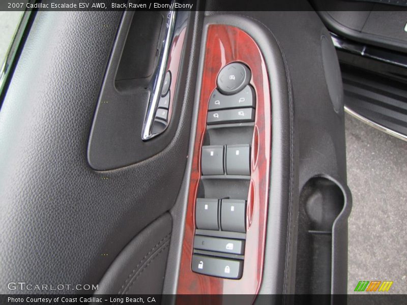 Black Raven / Ebony/Ebony 2007 Cadillac Escalade ESV AWD