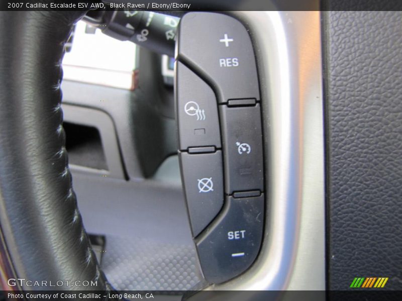 Black Raven / Ebony/Ebony 2007 Cadillac Escalade ESV AWD