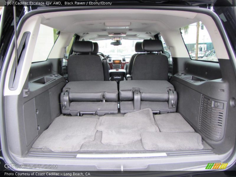 Black Raven / Ebony/Ebony 2007 Cadillac Escalade ESV AWD