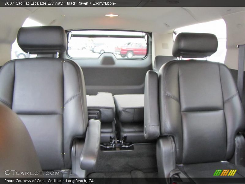 Black Raven / Ebony/Ebony 2007 Cadillac Escalade ESV AWD