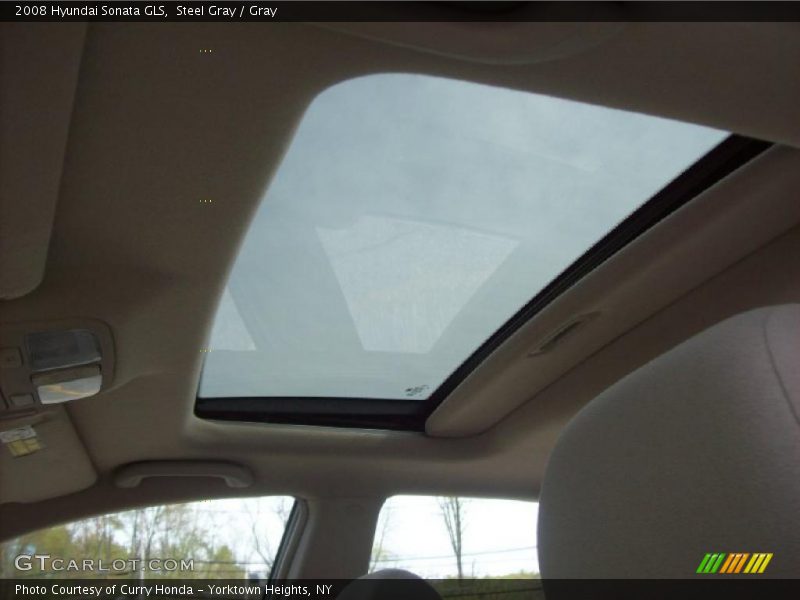Steel Gray / Gray 2008 Hyundai Sonata GLS