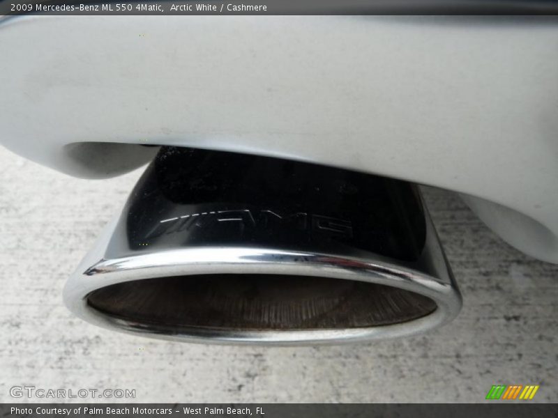 Arctic White / Cashmere 2009 Mercedes-Benz ML 550 4Matic