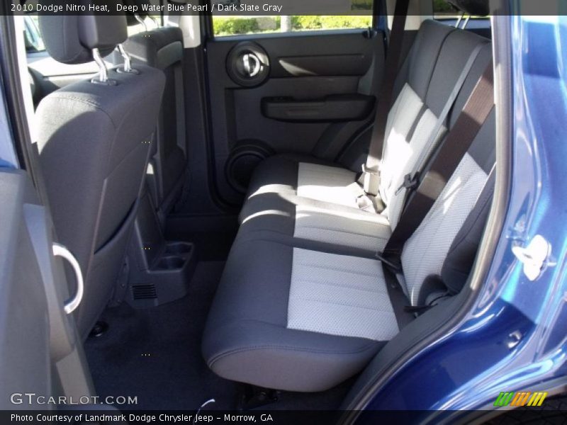 Deep Water Blue Pearl / Dark Slate Gray 2010 Dodge Nitro Heat