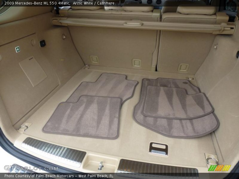 Arctic White / Cashmere 2009 Mercedes-Benz ML 550 4Matic