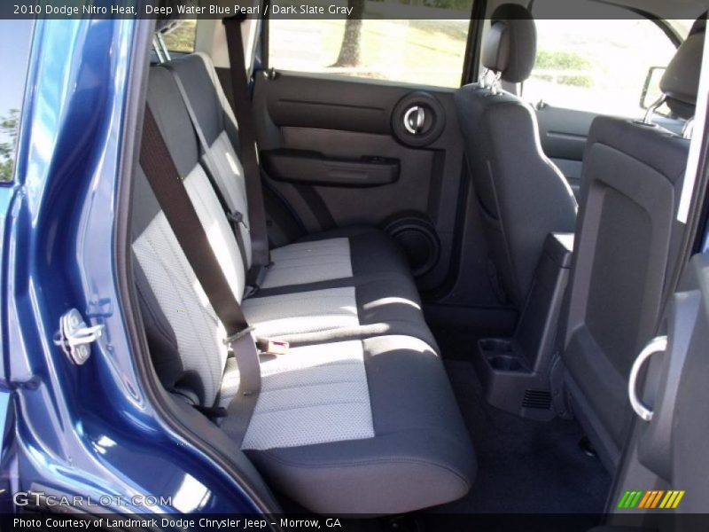 Deep Water Blue Pearl / Dark Slate Gray 2010 Dodge Nitro Heat