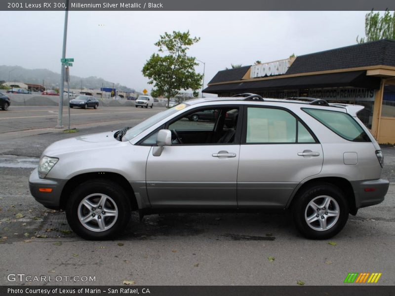 Millennium Silver Metallic / Black 2001 Lexus RX 300