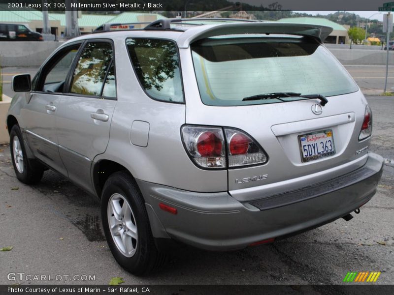 Millennium Silver Metallic / Black 2001 Lexus RX 300