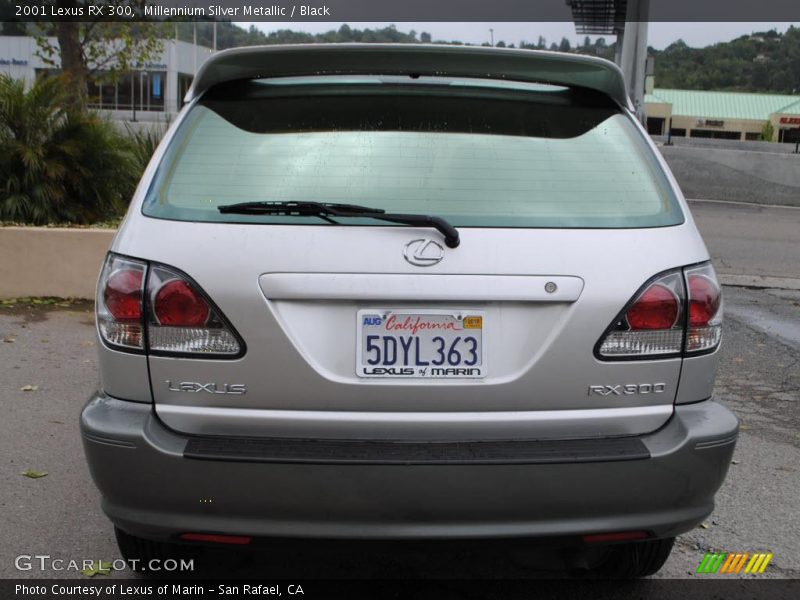 Millennium Silver Metallic / Black 2001 Lexus RX 300