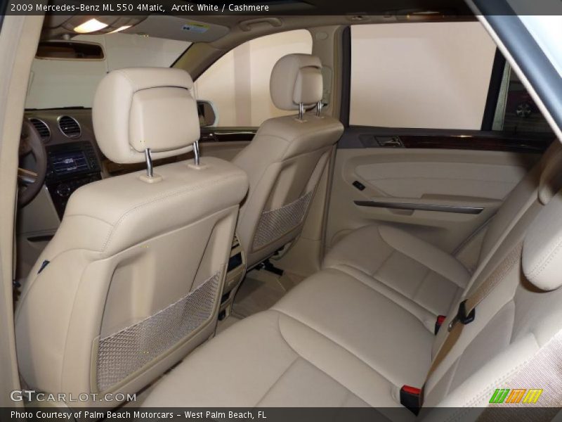 Arctic White / Cashmere 2009 Mercedes-Benz ML 550 4Matic