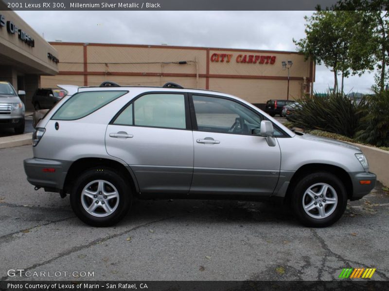 Millennium Silver Metallic / Black 2001 Lexus RX 300