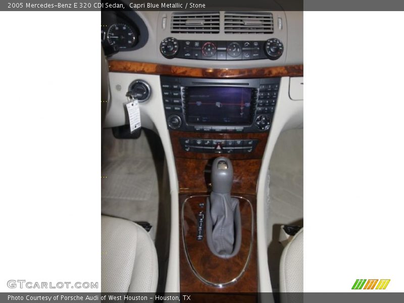 Capri Blue Metallic / Stone 2005 Mercedes-Benz E 320 CDI Sedan