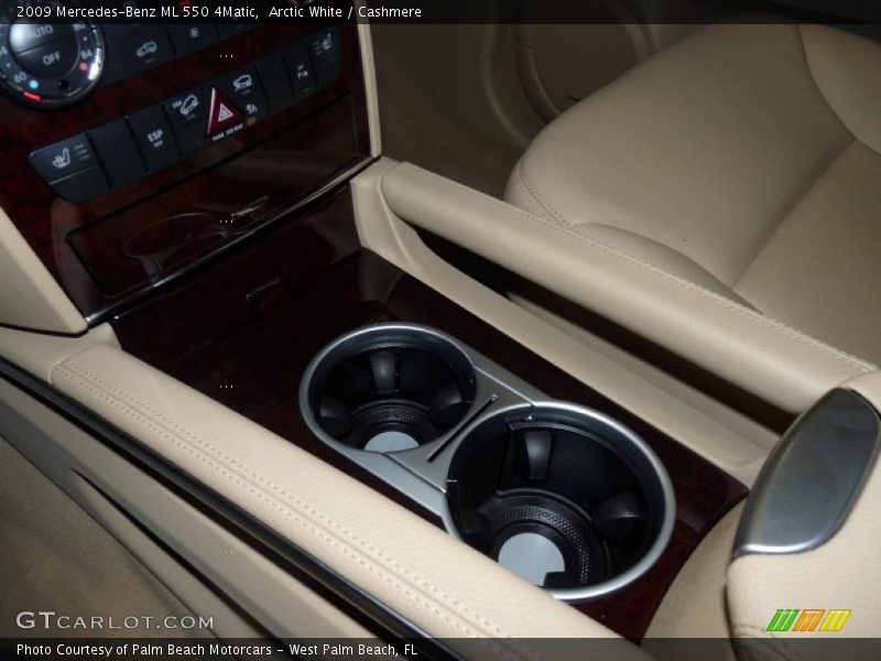 Arctic White / Cashmere 2009 Mercedes-Benz ML 550 4Matic